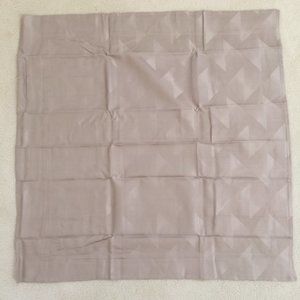 FRETTE Euro Pillow Sham ITALY Tecla Allover 1x Med BEIGE 26x26" Cotton NEW $300